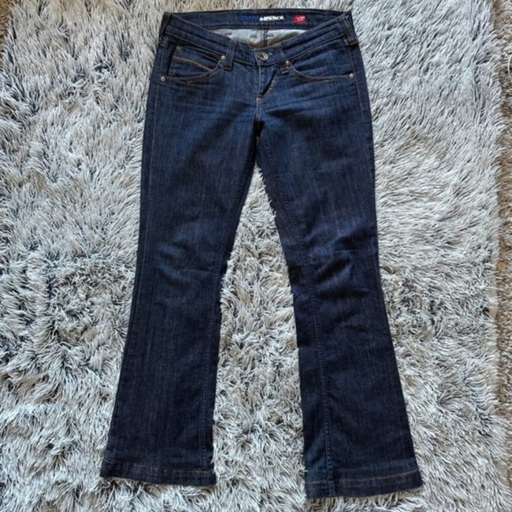 Miss Sixty Y2K RARE 90s 70s 2000s Extra Love Flare Jeans Made In Italy Size 28.